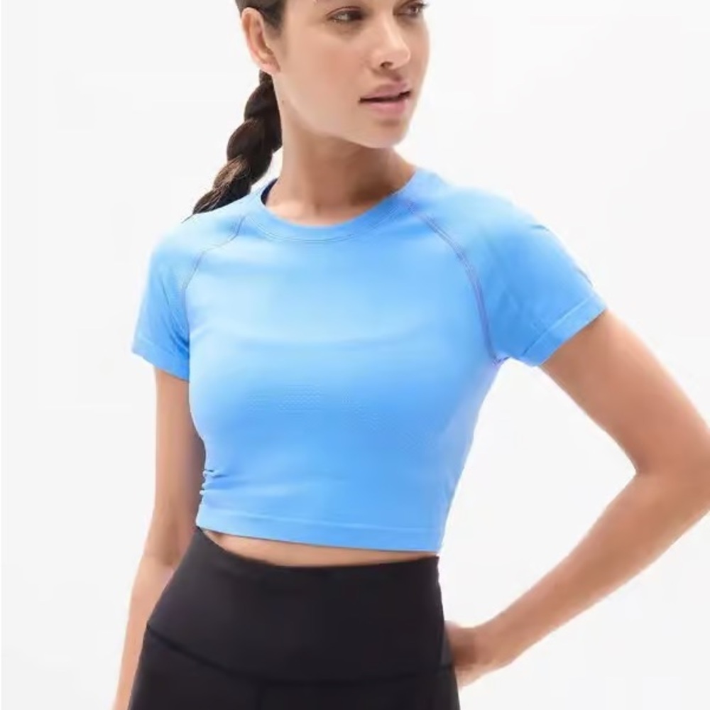 Athleta Momentum Flex Crop Top Large